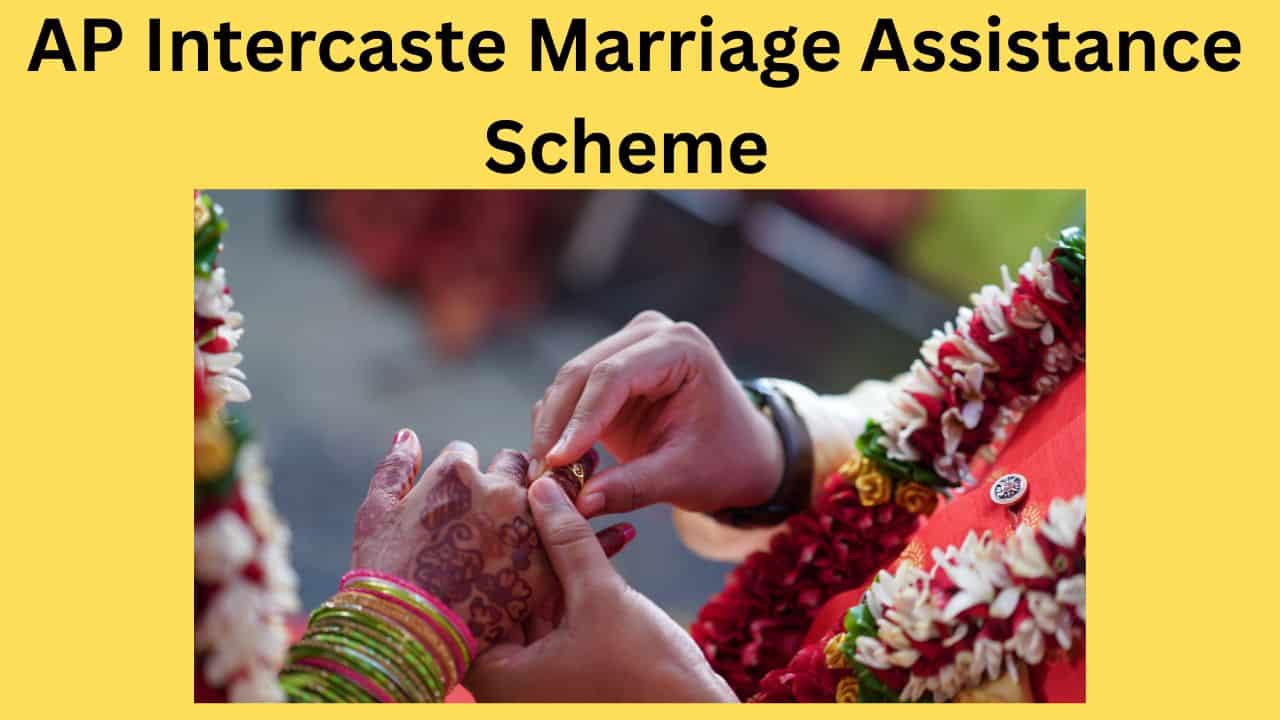 AP Intercaste Marriage Scheme